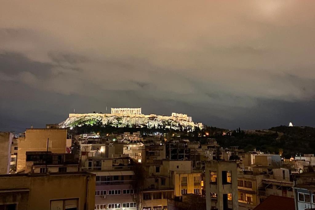 Downtown Athens Loft With Acropolis Terrace View Apartment ภายนอก รูปภาพ