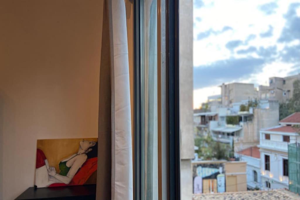 Downtown Athens Loft With Acropolis Terrace View Apartment ภายนอก รูปภาพ
