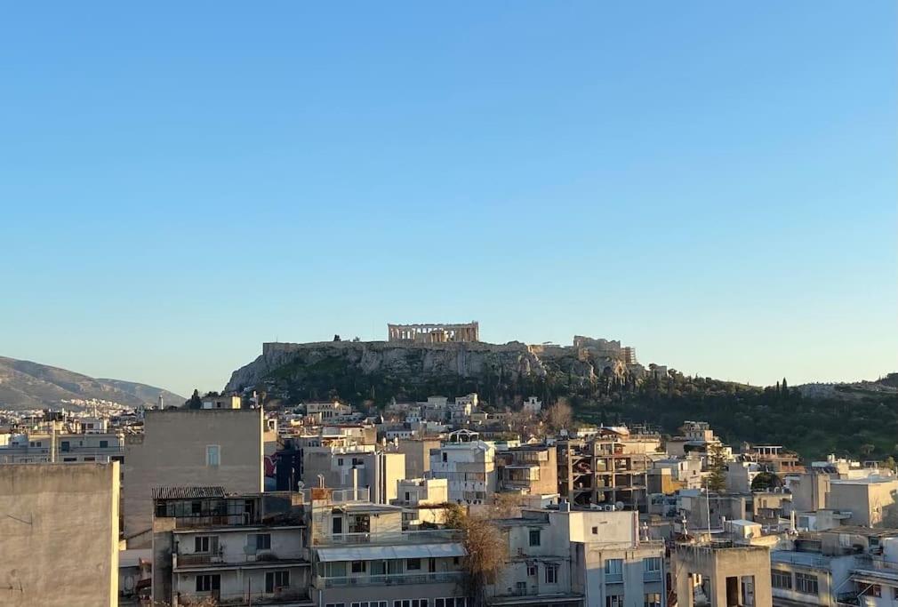 Downtown Athens Loft With Acropolis Terrace View Apartment ภายนอก รูปภาพ